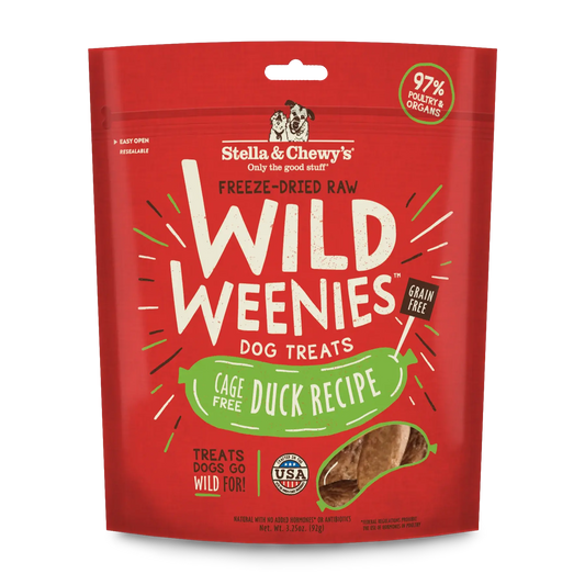 Stella & Chewy's - Wild Weenies Assortiment de Viandes pour chien Stella & Chewy