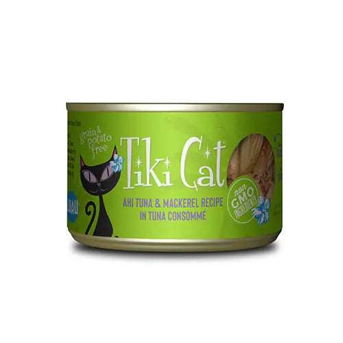 Tiki Cat - Luau Canne Humide pour chat - Variétés de Saveur & Format Tiki Cat