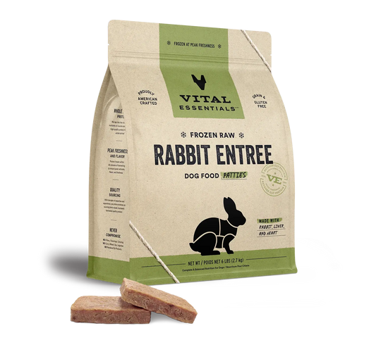 Vital Essentials - Aliments crus congelés pour chien Vital Essentials