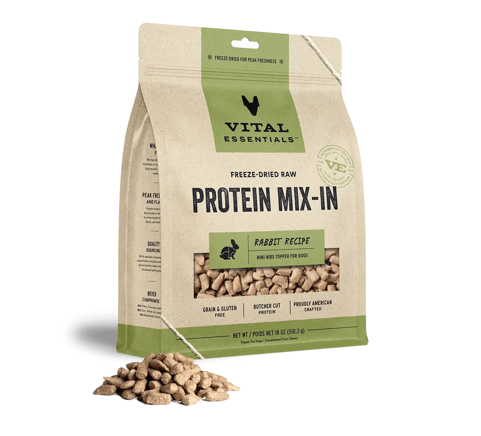 Vital Essentials - Garniture de Protéines au mélange de viandes diverses Vital Essentials