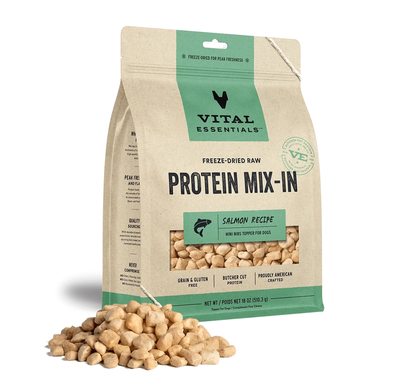 Vital Essentials - Garniture de Protéines au mélange de viandes diverses Vital Essentials