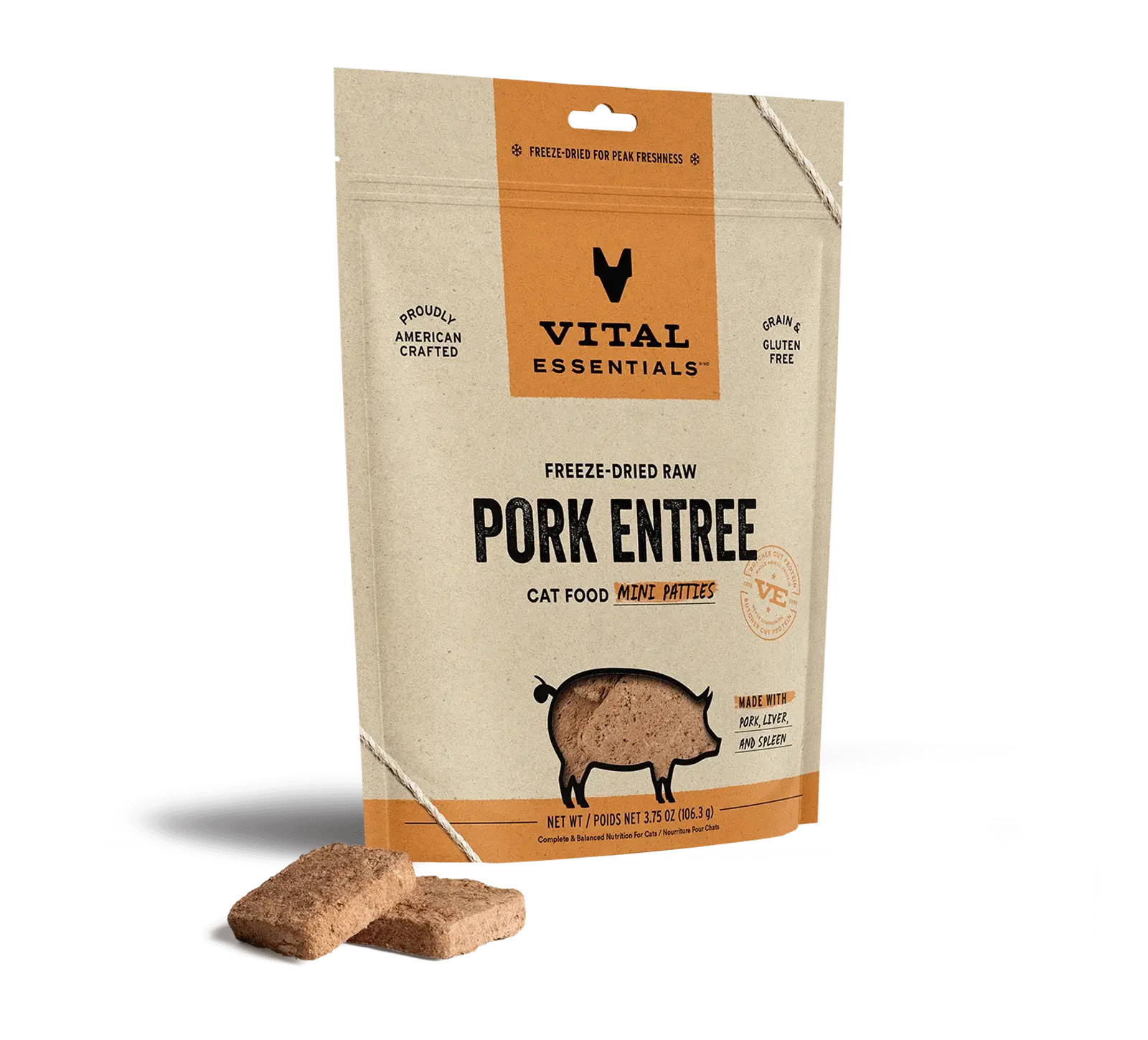 Vital Essentials - Mini galettes lyophilsées pour chat Vital Essentials