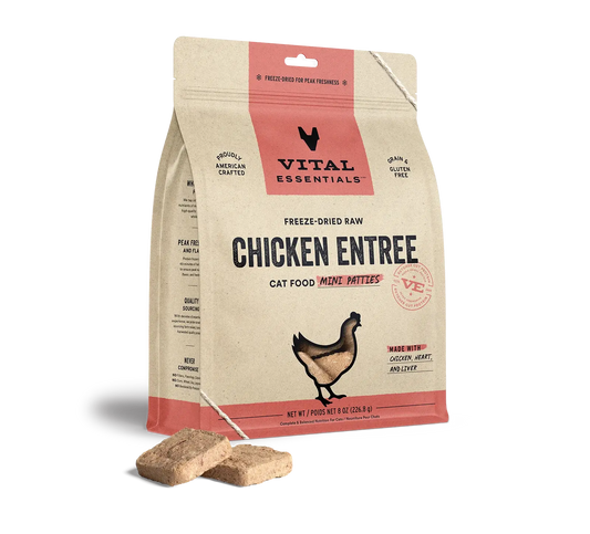 Vital Essentials - Mini galettes lyophilsées pour chat Vital Essentials