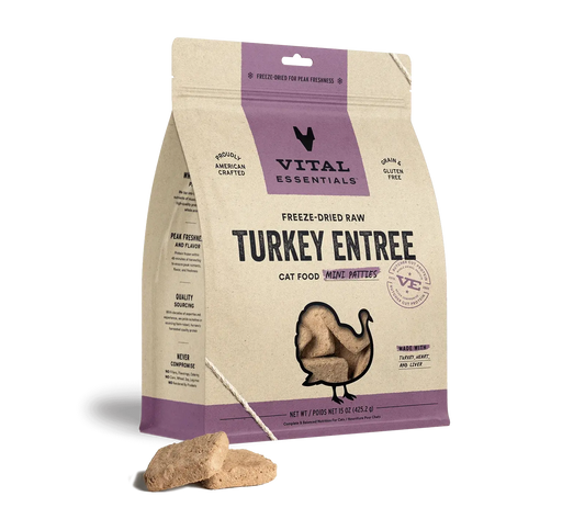 Vital Essentials - Mini galettes lyophilsées pour chat Vital Essentials