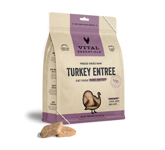 Vital Essentials - Mini galettes lyophilsées pour chat Vital Essentials