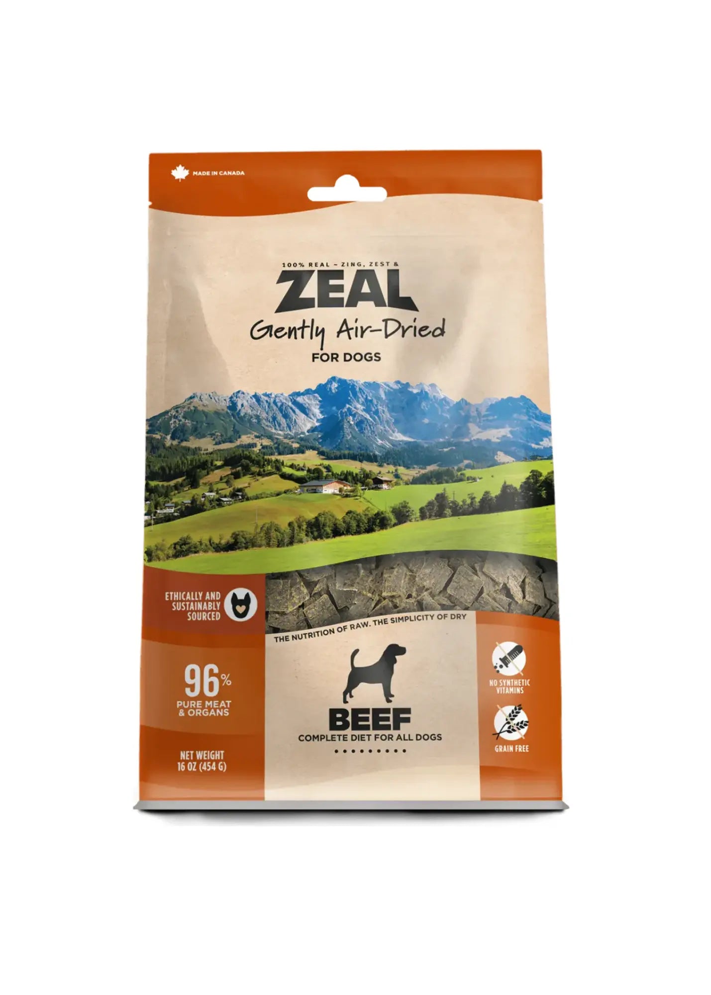 Zeal - Recette de Croquettes nourriture pour chien Zeal