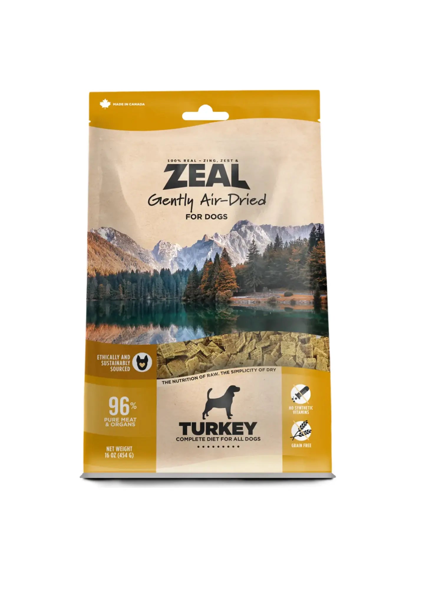 Zeal - Recette de Croquettes nourriture pour chien Zeal