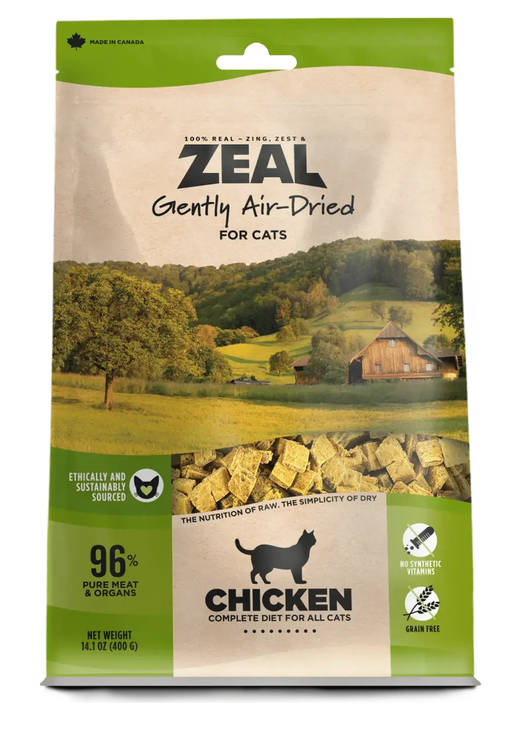 Zeal - Chat - Recette de Poulet 14oz Zeal