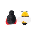 Load image into Gallery viewer, ZippyPaws - Crinkle 2-Pack - Toutou pour chien (Abeille & Coccinelle) Zippy Paws