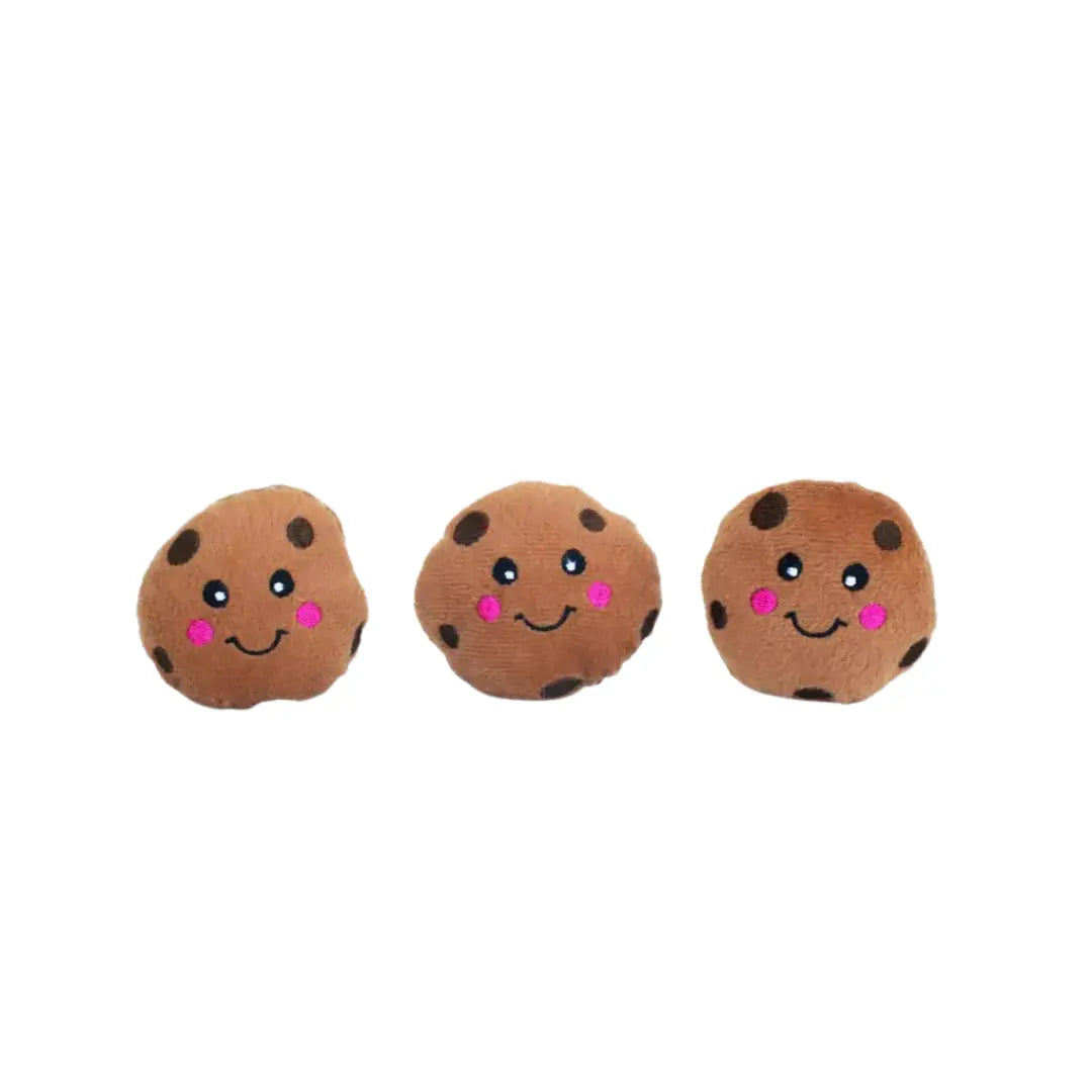 ZippyPaws - Miniz 3-Pack - Toutou Biscuits pour chien Zippy Paws