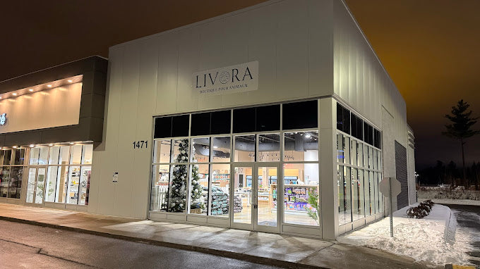 Nos Boutiques Livora pour Animaux