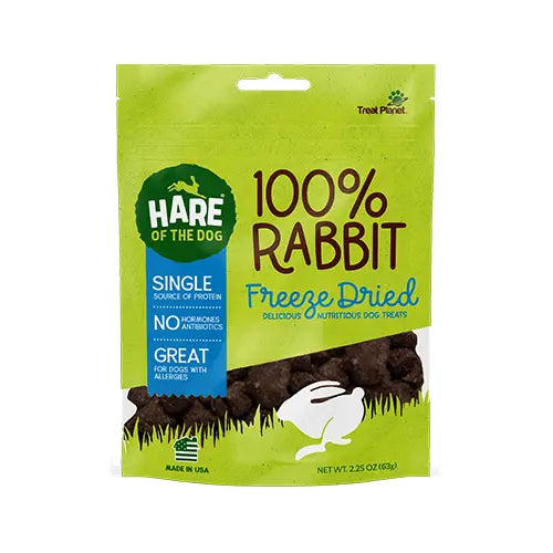 Bouchees Lyophilisees au Lapin 2.25oz Hare of the Dog