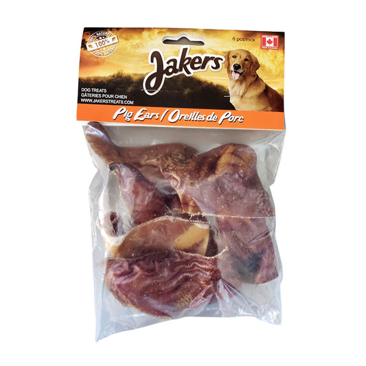 Rosy &amp; Budd JT Bulk - Packaged Pig Ears for Dogs (6 pieces)