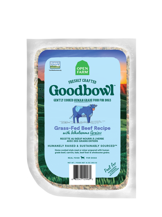 Open Farm - Recette Goodbowl Gently Cooked congelée pour chien