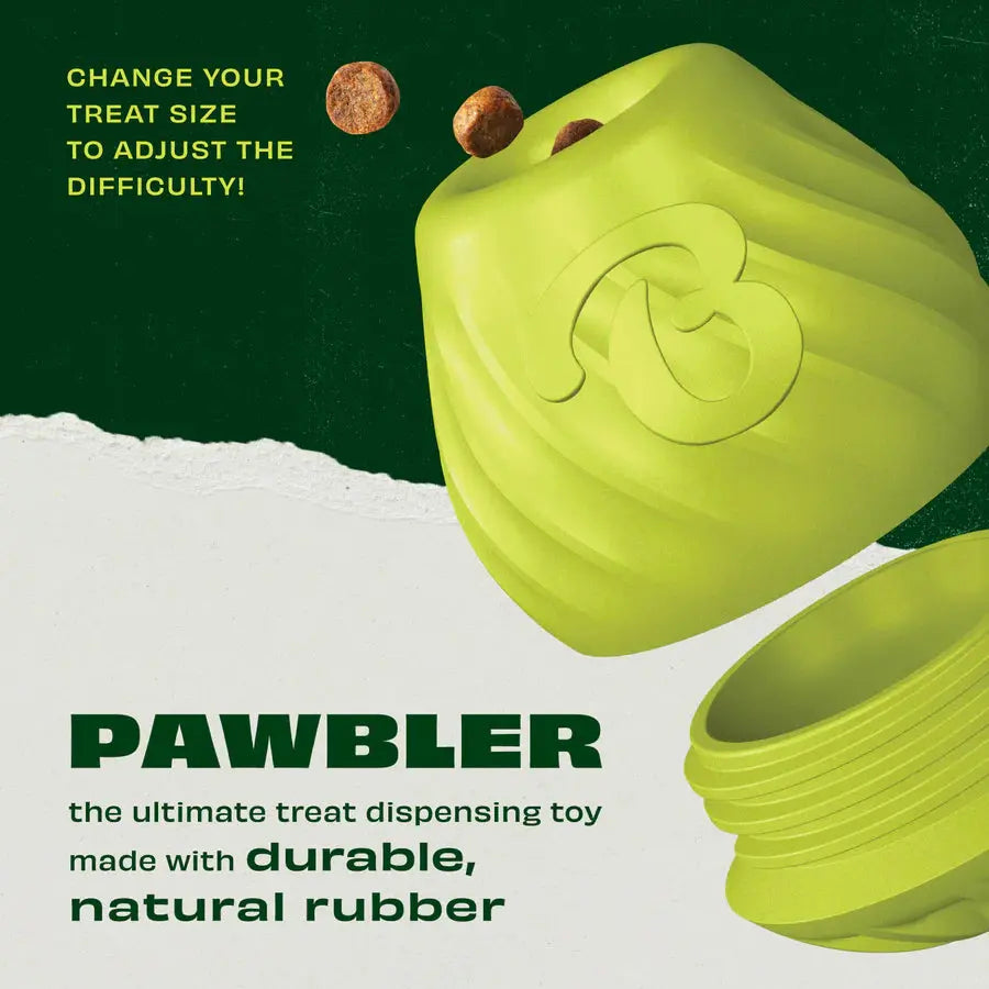 Benebone Bounce - Jouet distributeur Pawbler pour chien Benebone