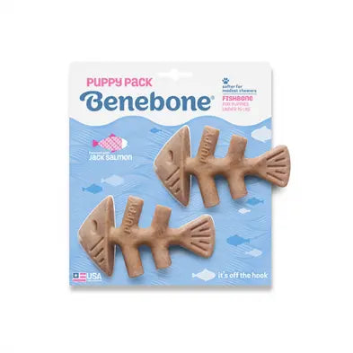 Benebone Fishbone - Jouet à mâcher pour chien de toutes tailles et petits chiens Benebone