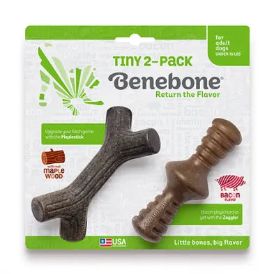 Benebone Zaggler - Bacon Petit Chien Benebone