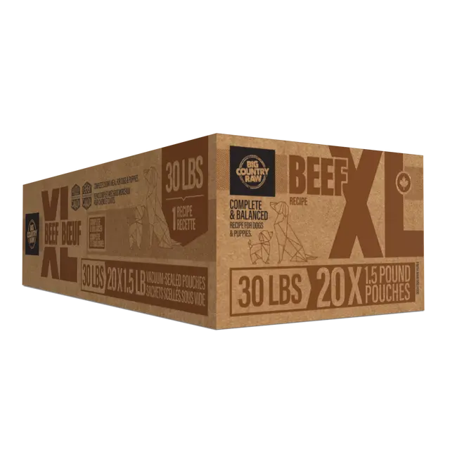 Big Country Raw - XL Can Raw Dog Food 30lbs