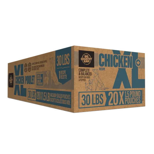 Big Country Raw - XL Can Raw Dog Food 30lbs