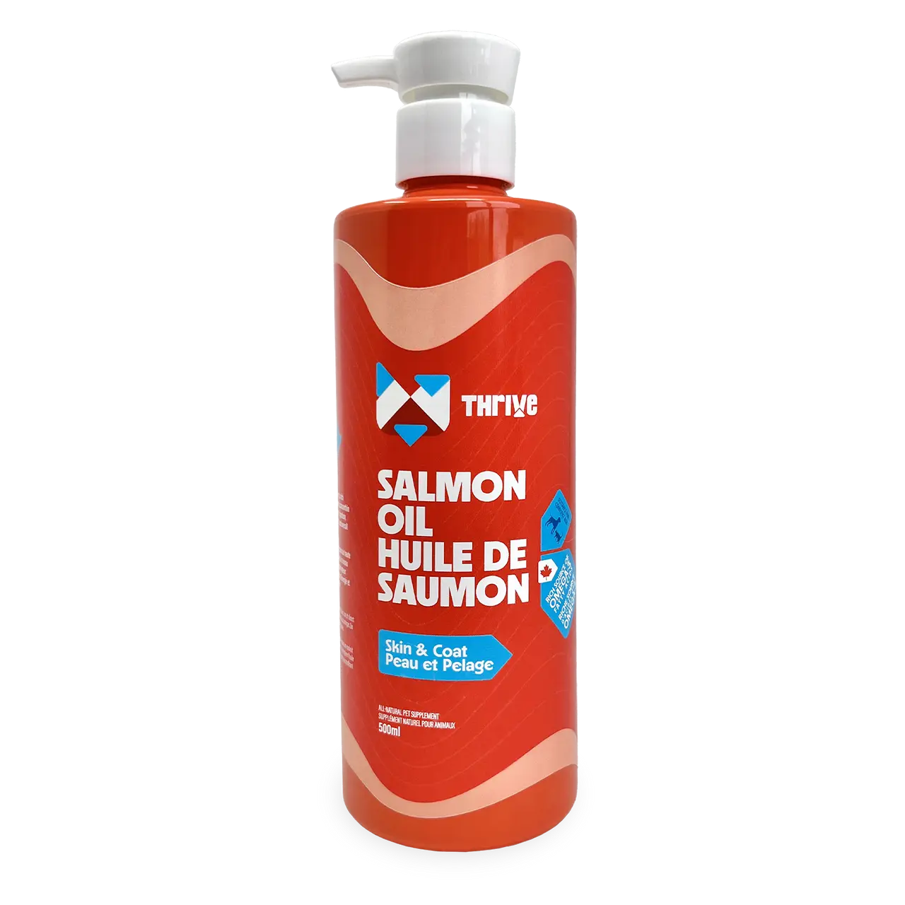 Big Country Raw - Huile de saumon pour animaux (500ml) Big Country Raw