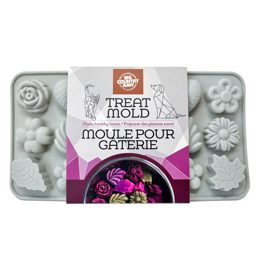 Big Country Raw - Moule Silicone - Gros Poisson Patte Os pour chien Big Country Raw