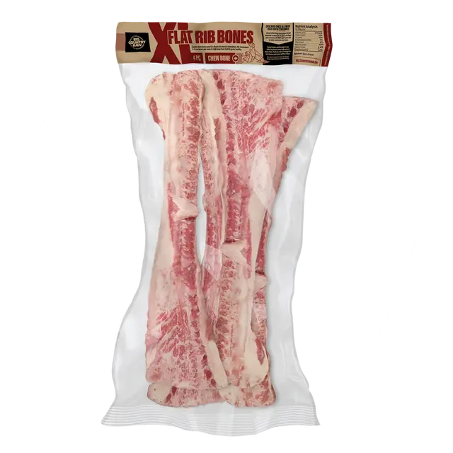 Big Country Raw - Os de côte XL - 4 morceaux Big Country Raw