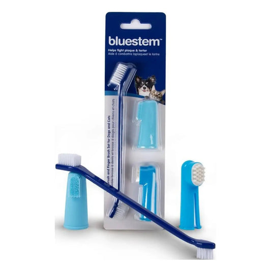 Bluestem - Pet Toothbrush and Finger Brush Set