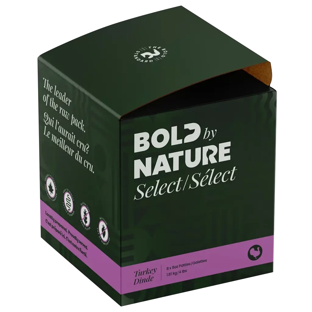 Bold By Nature Select - Viande crue et suppléments pour chien Bold by Nature