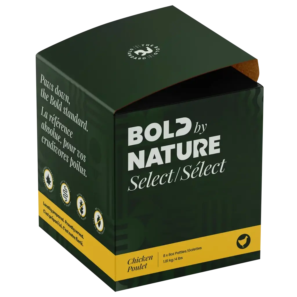 Bold By Nature Select - Viande crue et suppléments pour chien Bold by Nature