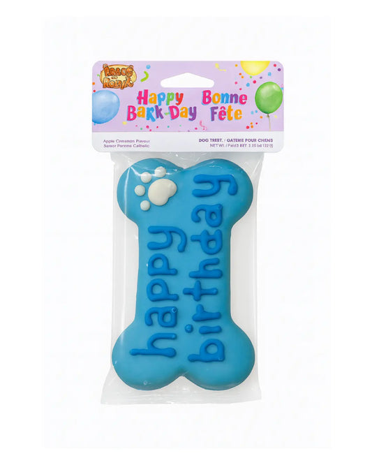 Bosco & Roxy's - Biscuit Os Bonne Fête emballé pour chiens Bosco & Roxy's