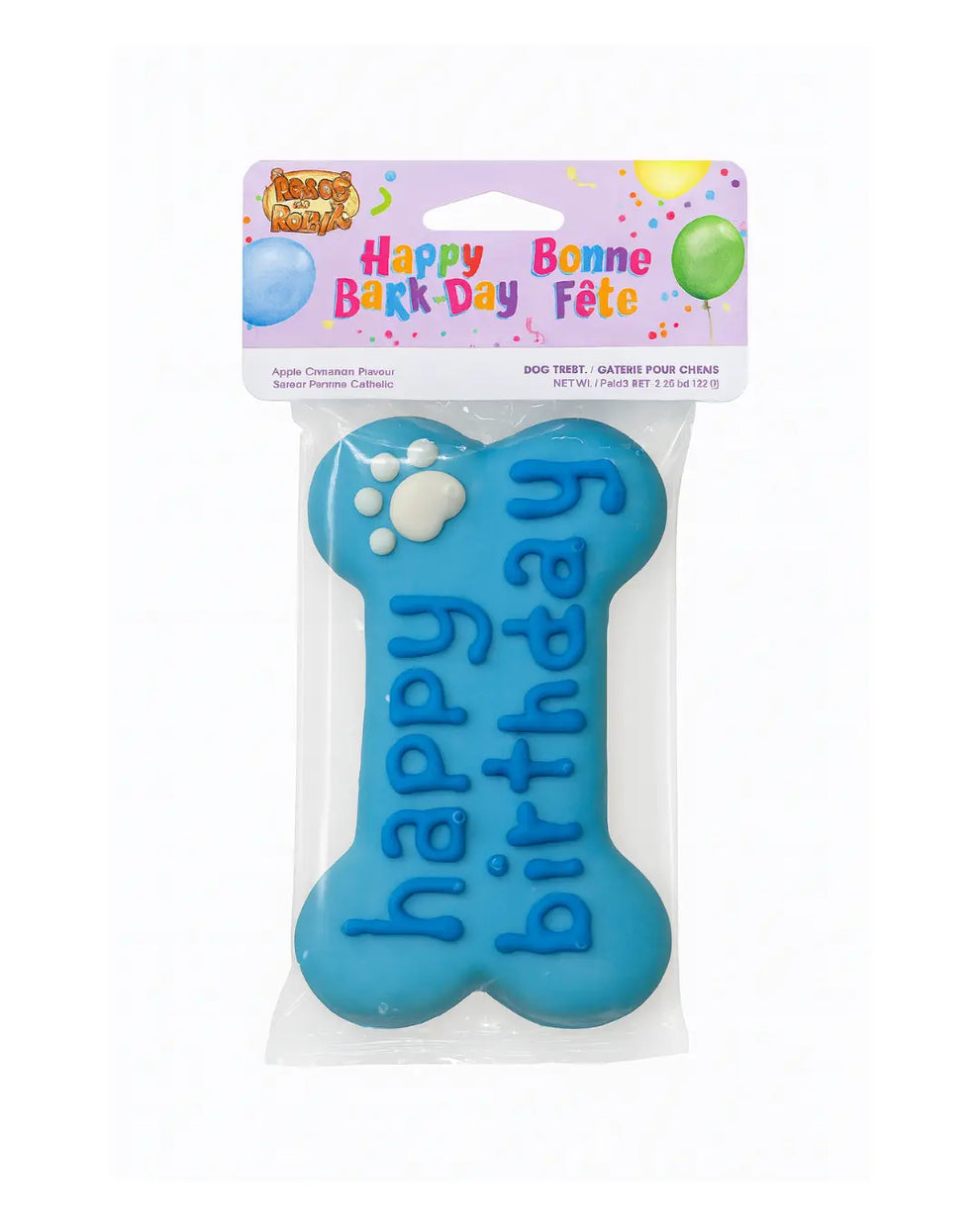 Bosco & Roxy's - Happy Birthday Bone Cookie for Dogs - Livora