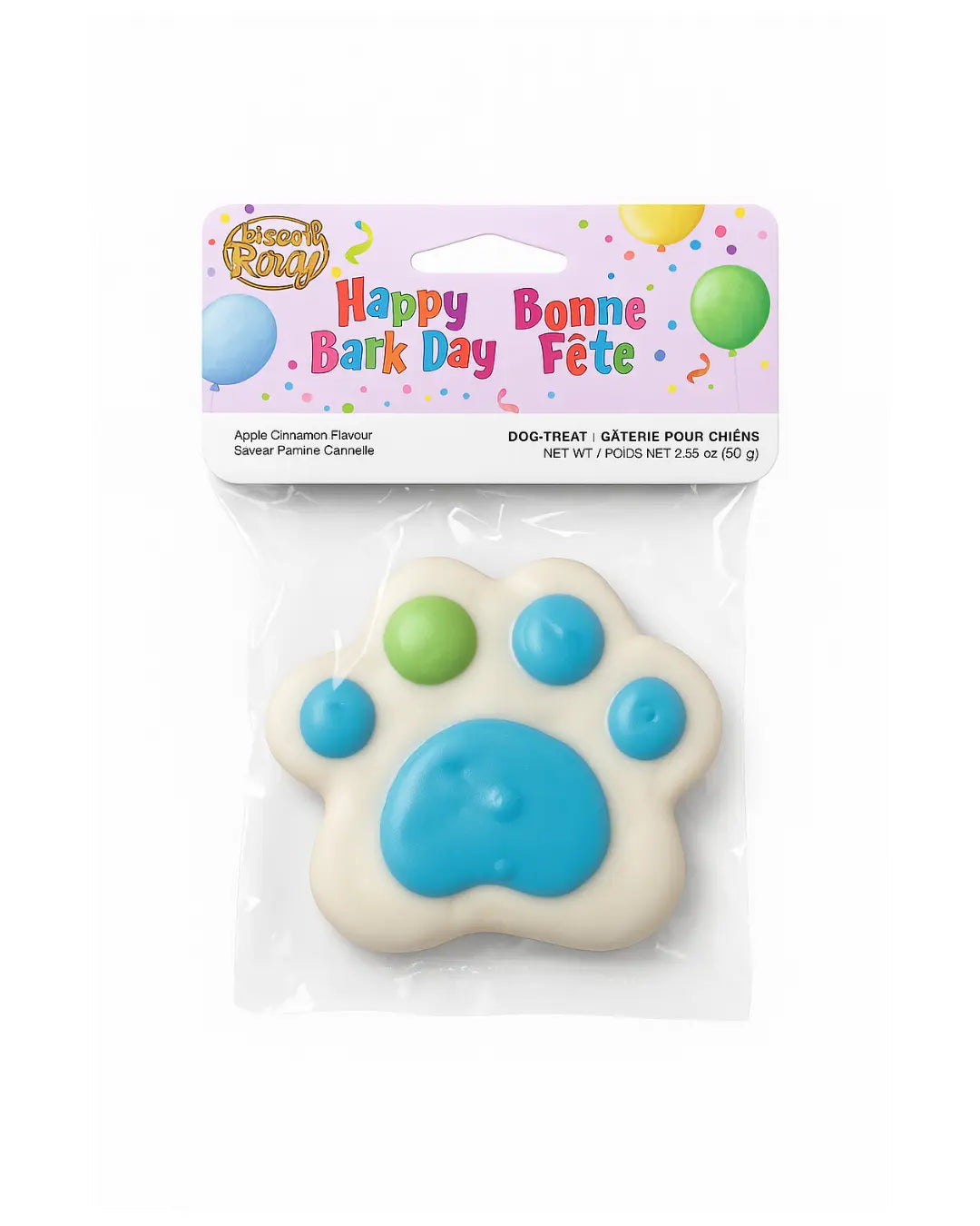 Bosco & Roxy's - Biscuit Patte emballé pour chiens Bosco & Roxy's