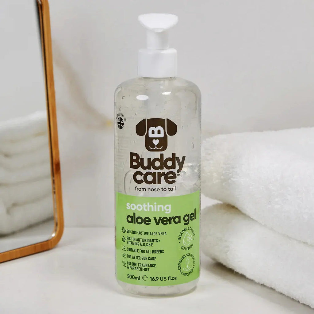 Buddy Care - Gel apaisant d’Aloe Vera pour chien Buddy Care