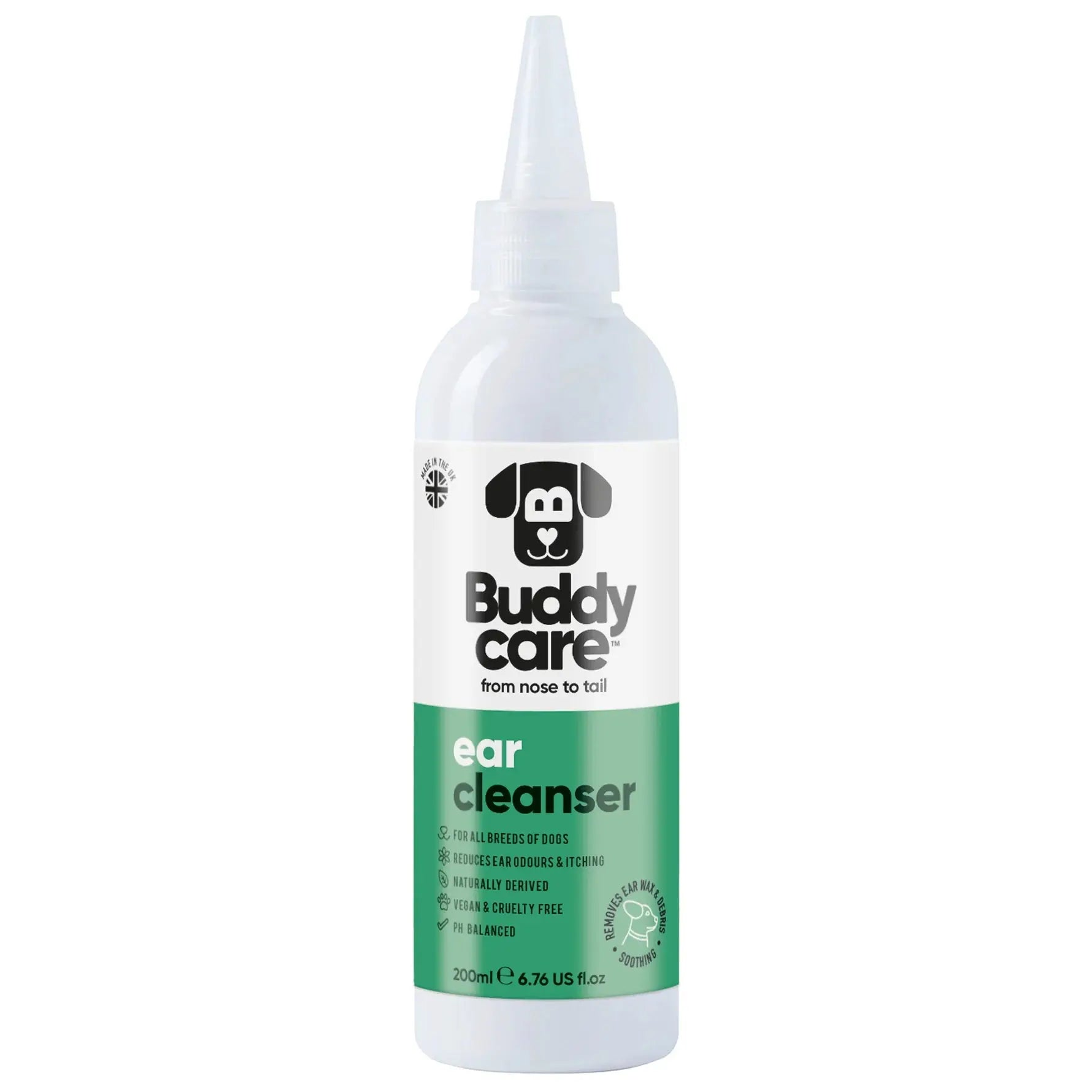 Buddy Care - Nettoyant pour oreilles de chien Buddy Care