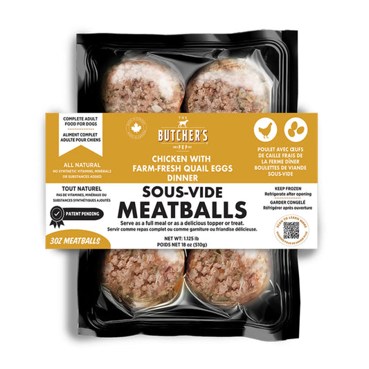 Butcher's Pup - Boulettes de viande surgelées pour chiens