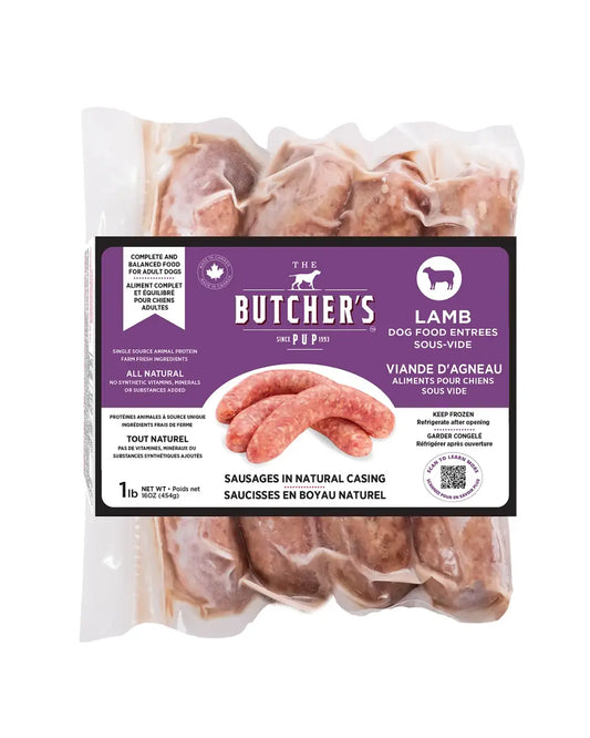 Butcher's Pup - Saucisse pour chien 1 lbs Butcher"s Pup
