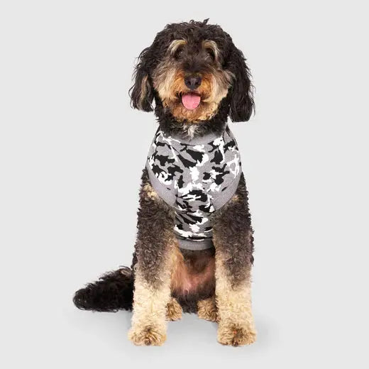 Canada Pooch - Glow in the Dark Pull-over - Camo Canada Pooch