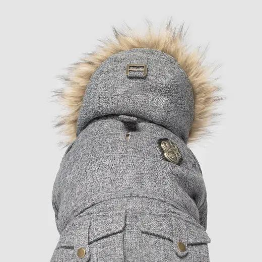 Canada Pooch - Parka Army Salt & Pepper pour chiens Canada Pooch