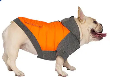 Canada Pooch - Sweat à Capuche Hybride pour chien Jacket - Charcoal/Orange Canada Pooch