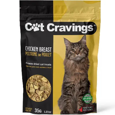 Cat Cravings - Friandises lyophilisées pour chats Dog Bites