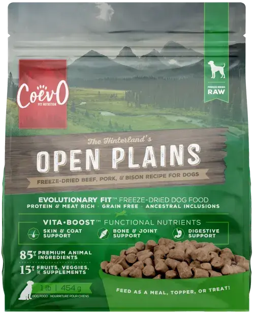 Coevo - Recette Crue Lyophilisée pour Chiens - Variétés de Recette Coevo