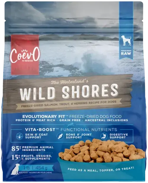 Coevo - Recette Crue Lyophilisée pour Chiens - Variétés de Recette Coevo