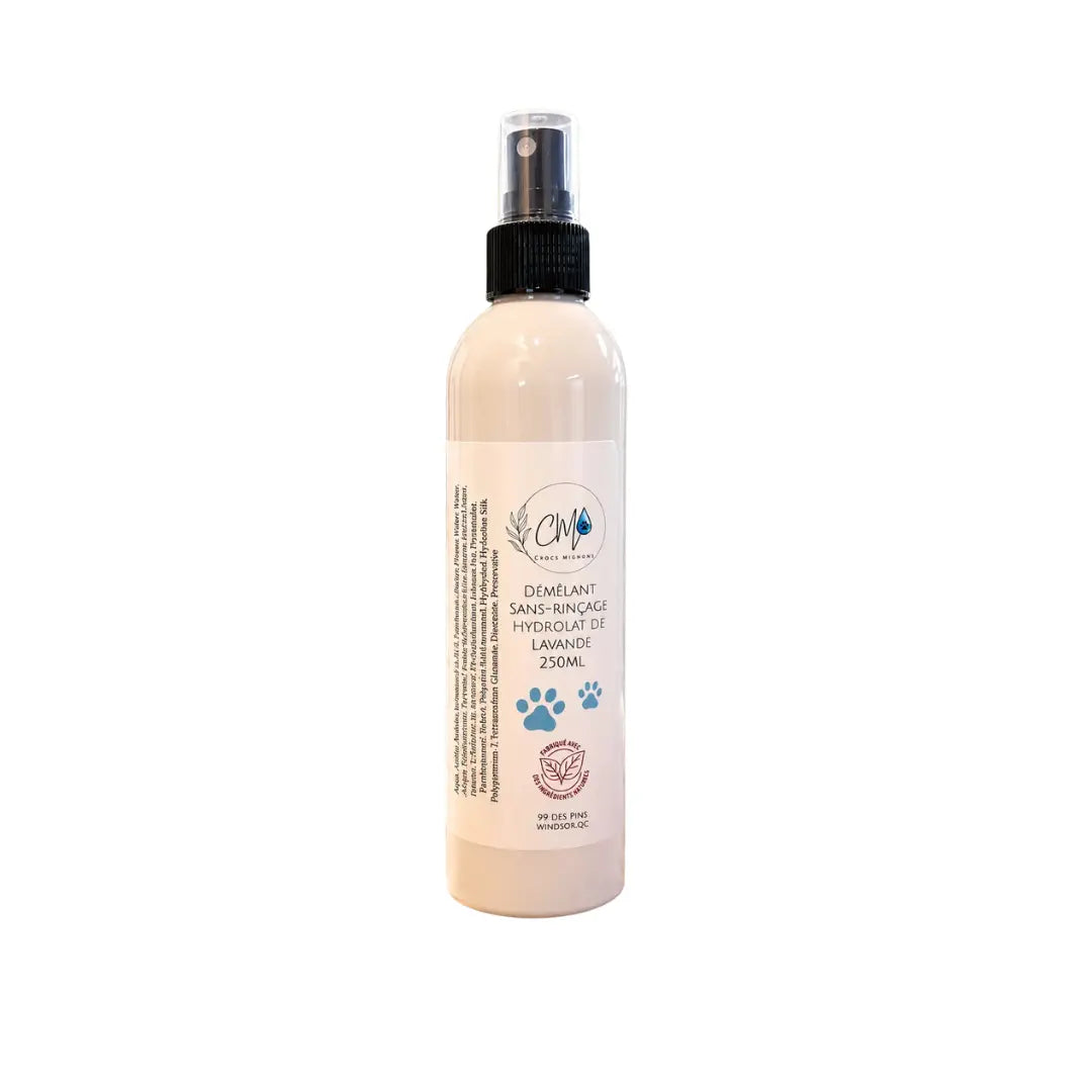Croc mignon - Spray Démêlant sans-rinçage hydrolat de Lavande 250 ml