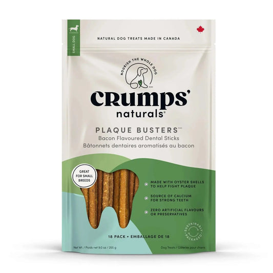 Crumps - Bâtonnets Dentaire Aromatisés et Originaux pour Chiens Crumps Naturals