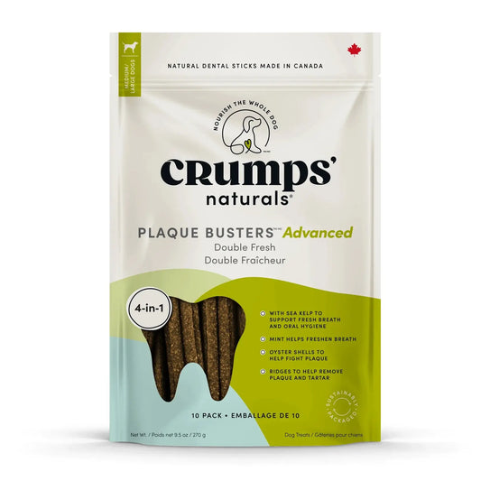 Crumps - Bâtonnets Dentaire Aromatisés et Originaux pour Chiens Crumps Naturals
