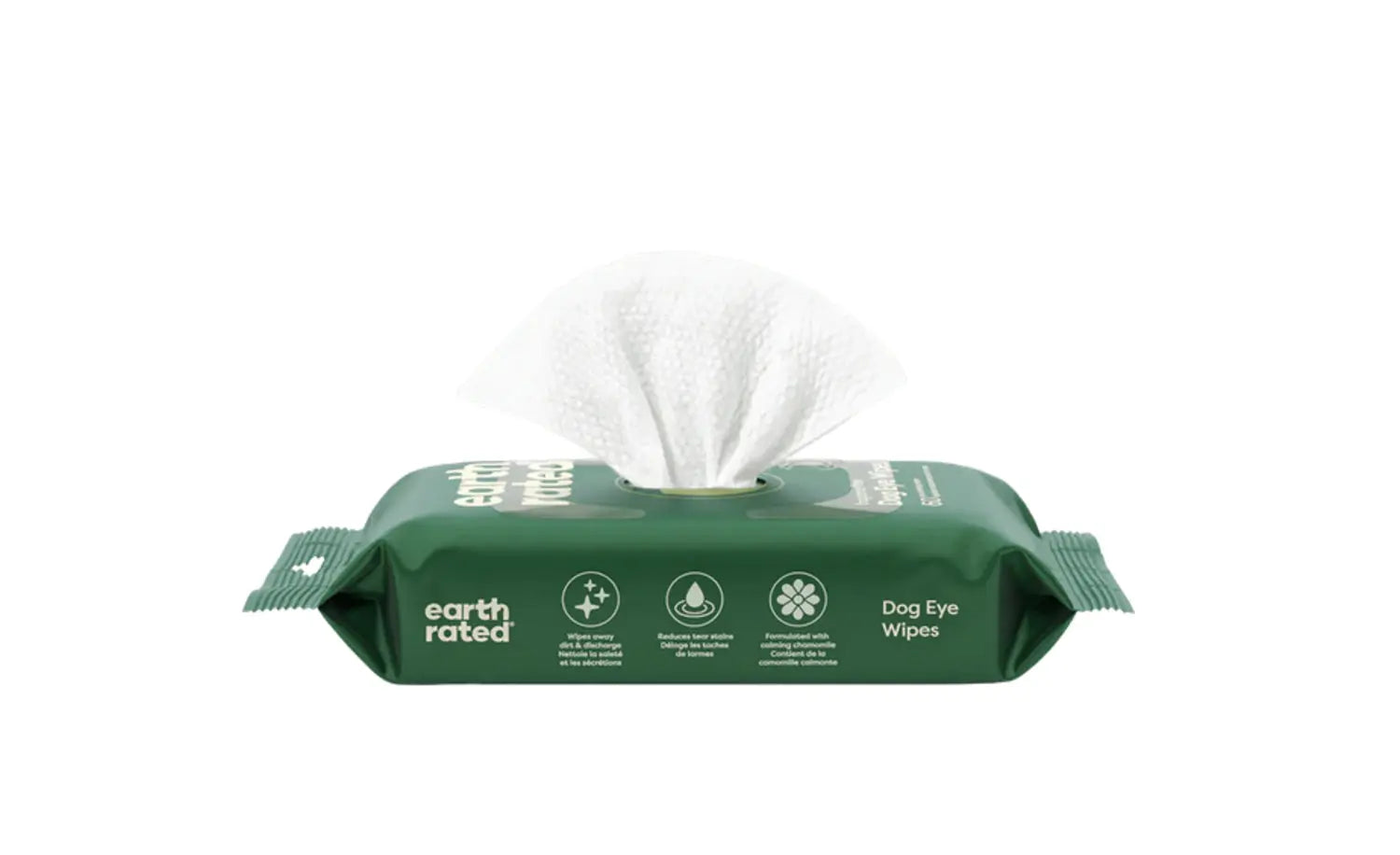 Earth Rated - Lingettes nettoyantes pour chiens Earth Rated