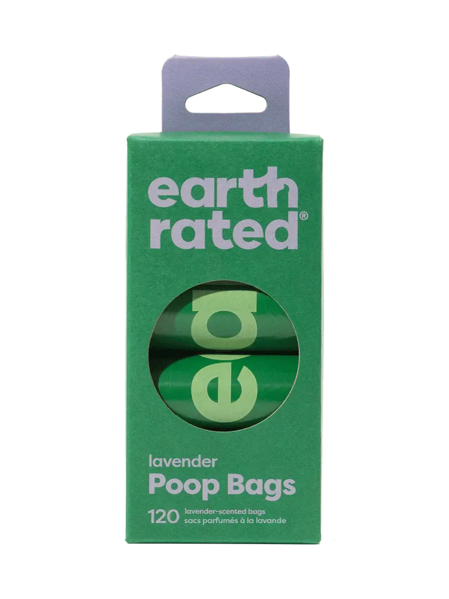 Earth Rated - Sac de ramassage en rouleaux de recharge pour chiens Earth Rated