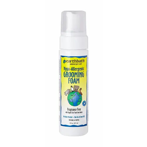 EarthBath - Shampooing Sec hypoallegène pour animaux EarthBath