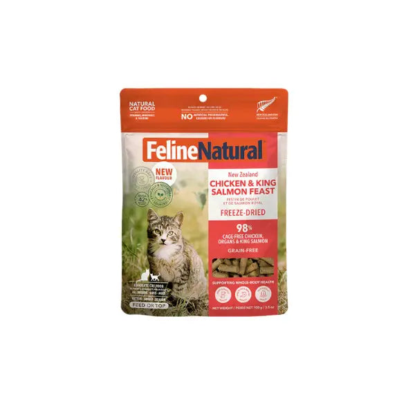 Feline Natural - Nourriture lyophilisée pour chats