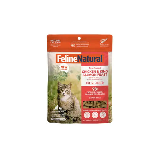 Feline Natural - Nourriture lyophilisée pour chats